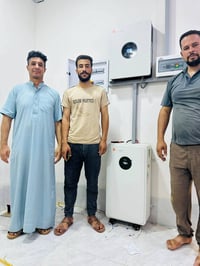 انفيرتر فليستي 8KW • بطارية 15كيلو • ألواح 645واط