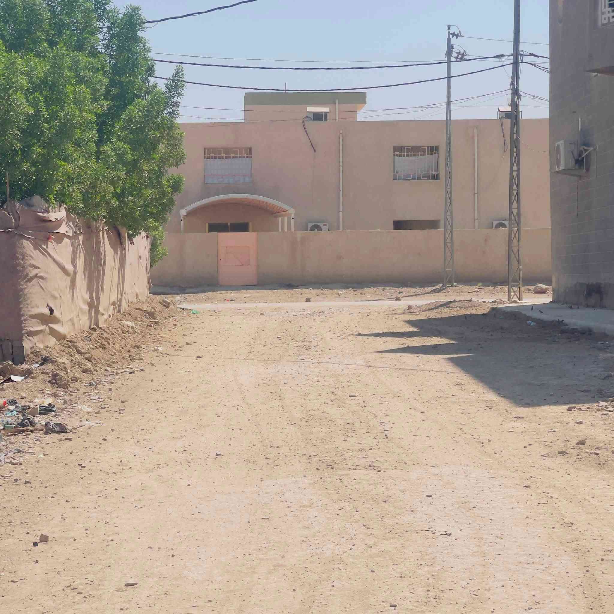 *********** قطعة للبيع طابو صرف حي عدنان العنوان الحمزه الغربي مساحة 150 متر
