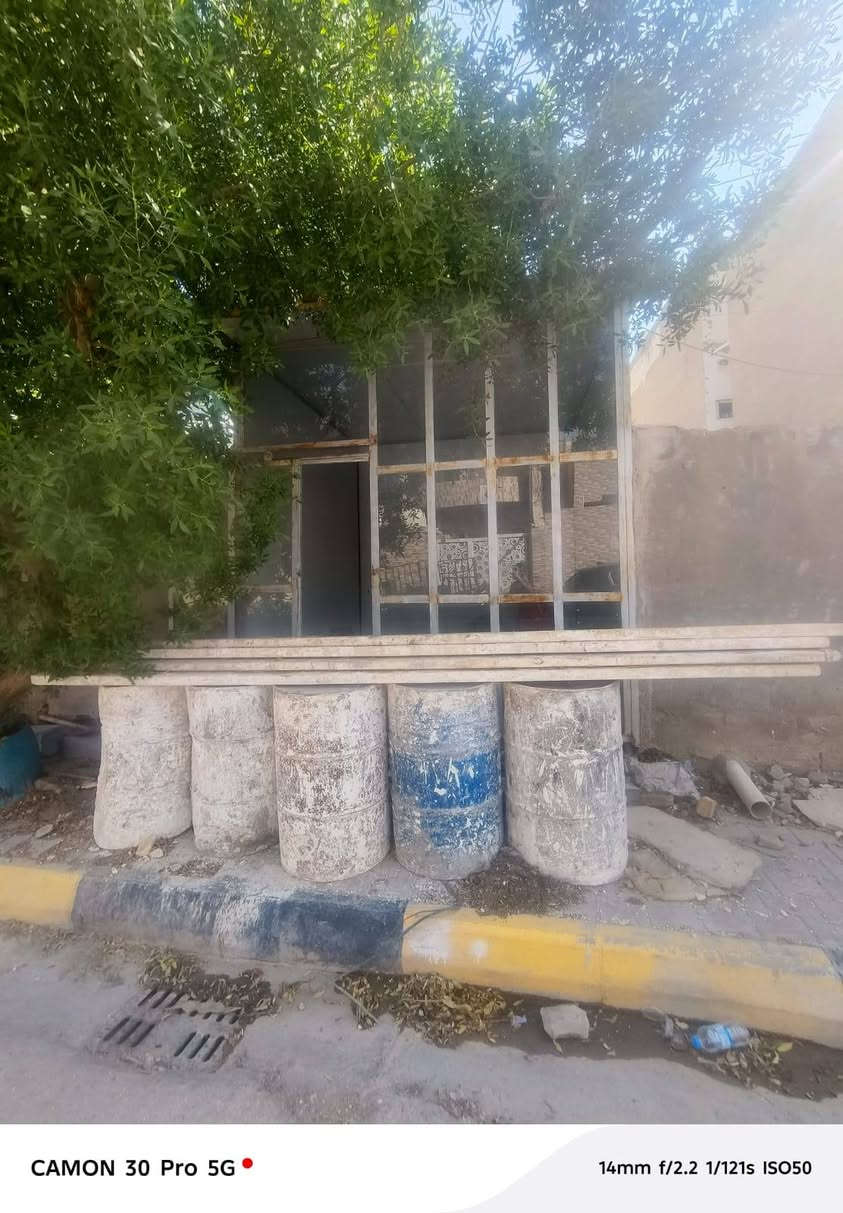 كشك • ٣×٣×٣م • باب سحب
