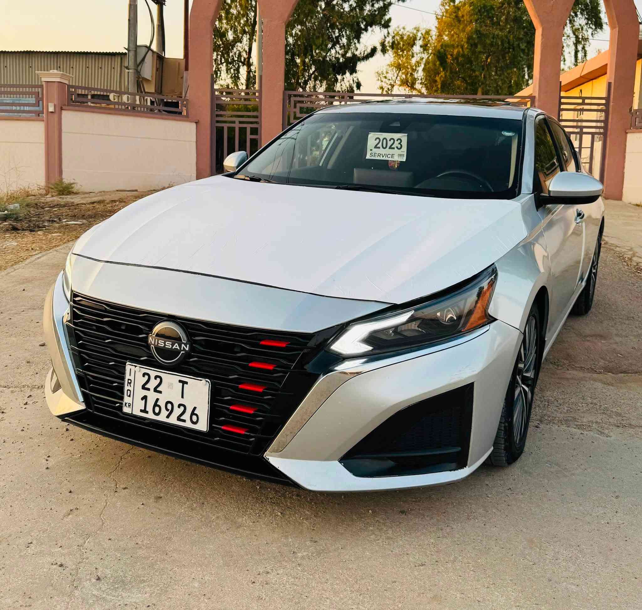 السلام وعليكم 
نيسان ألتيما الشكل الجديد موديل 2023  SV+ بلاص↗️

اتصال:*********** 
سعر 133 وبي مجال قليل 

🔹 المواصفات:

                              SV+ بلاص فول واحد علا واحد
•الون سلفر 
•ماشية 68 
•داخل اسود
•رادار٣٦٠ درجة
•كاميرة خلفي
  • المحرك: 2.5
  • حجر بيئة بلادي 
  • توقف ذاتي + مانع اصطدام
  • قيادة آلية مع نظام المسار
 • رادارات أمامي وخلفي
  • الأبواب بصمة
•شحن لاسيكي 
•هندبريك اتو 
  • لايتات LED بلادي
  • تحكم كامل  الستيرن (فول تحكم)
 • خروج عن المسار ( يهتز لستيرن ) 
 • تشغيل عن بعد
•تاير ويالة جديد
 🔹 الحالة:
 • نظافة مثل ما موضحة بالصور 
• الضرر: بونيد وجاملغ وباب + كلير امريكا اني ابيع حزام بس سياره مو حزام 
 • والراديترات بلاد
إيرباك ستيرن راجع بلادي 
•سنوية هزة جديد 
بشرط تحويل  

1N4BL4DVOPN421362

مكان سياره : ديالي خانقين
