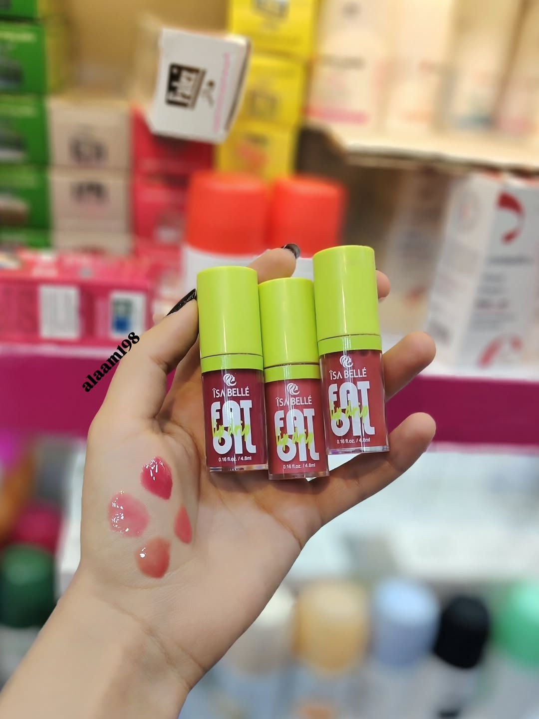 البديل الارخص لNYX من ISA BELLE

#كربلاء #ترند #مشاهدات #اكسبلور

نص مكتوب في الصور:
- البديل الارخص ل NYX من ISA BELLE
- غلوس من ISA BELLE بدرجات مختلفة
- alaam198
- 03
- 06
- 05
- 04