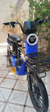 بايسكل شحن • ٤ بطاريات • مشخاب