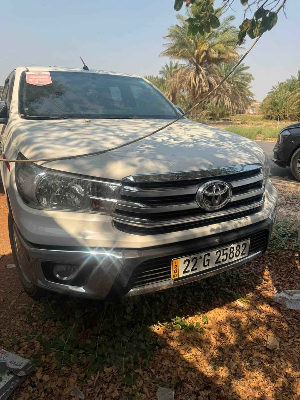 هايلوكس 24 ,رقم سليمانية
ساز ،فول مواصفات 
مري شفط 
حساسات
تدفئة تبريد كشنات 
بيه اجازة تضليل ٨٠ ٪؜
كاملة ما بيها اي نقص 

بيه شخطة بالجاملغ موضحة بالمنشور الباقي مكفول 

***********
