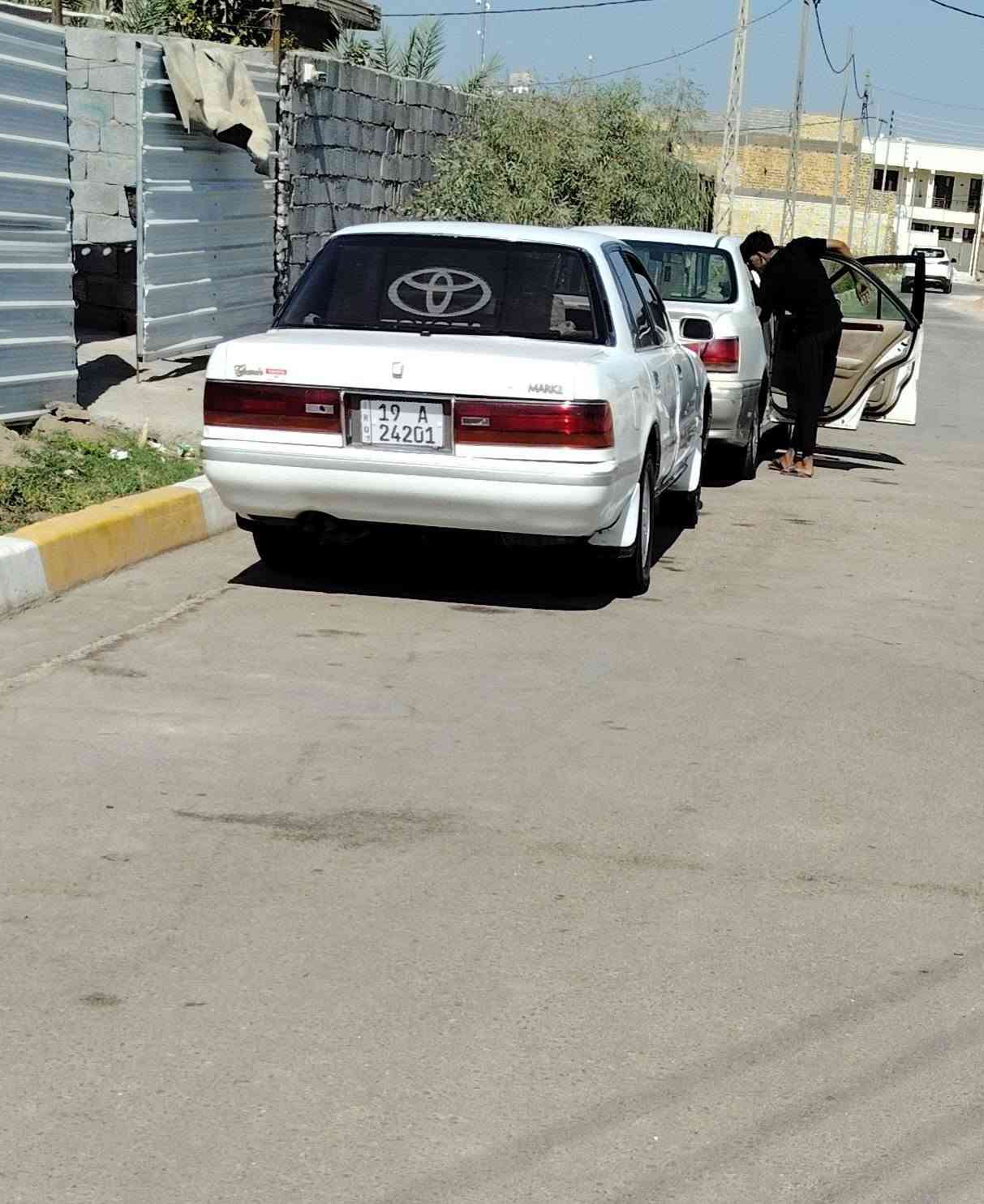 سلام عليكم مارك للبيع مديل 90 مصبوغه حزام فقط لجماليه حداديه تخم تاير مكينه ونجي قبل4اشهر شاده كير كهربائي تبريد شغال سياره جديده رقم كربلاء ب اسمي مداور ثاني يوم*********** مكاني كربلاء
