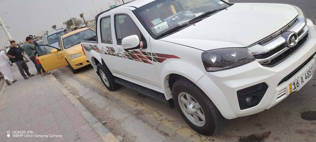 سلام عليكم 🚗
للبيع: كريت ويل موديل 2024
-مكفولة كفالة عامة جديدة وجاهزة من كلشي
- رقم قادسية انكليزي
-  مداور ثاني يوم
- سنويه ل2029
- السعر: 122 وبيه مجال
- المكان: السماوة 
- مكلف بنشر
- للاستفسار اتصل / ‪***********‬‏

نص مكتوب في الصور:
- HONOR X9b
- 108MP Ultra-Sensing Camera
- O HONOR X9b