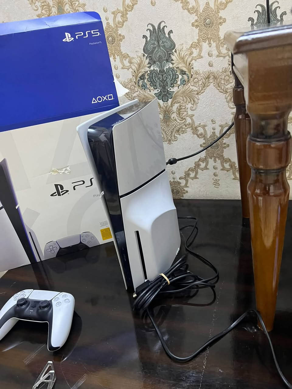 🔥 للبيع PS5 Slim سعة 1 تيرا 🔥
✨ نظافة 95%
💿 CD Drive
🔒 لوك ستيكر
🎮 جوستيك أصلي
🔌 الكيبلات الأصلية
📦 الكارتون
💯 ملحقاته الأصلية
✨ إصدار اللامع — كأنه مأخوذ جديد

📩 للتواصل عالخاص بالصفحة أو واتساب:
***********

📍 الموقع: بغداد
