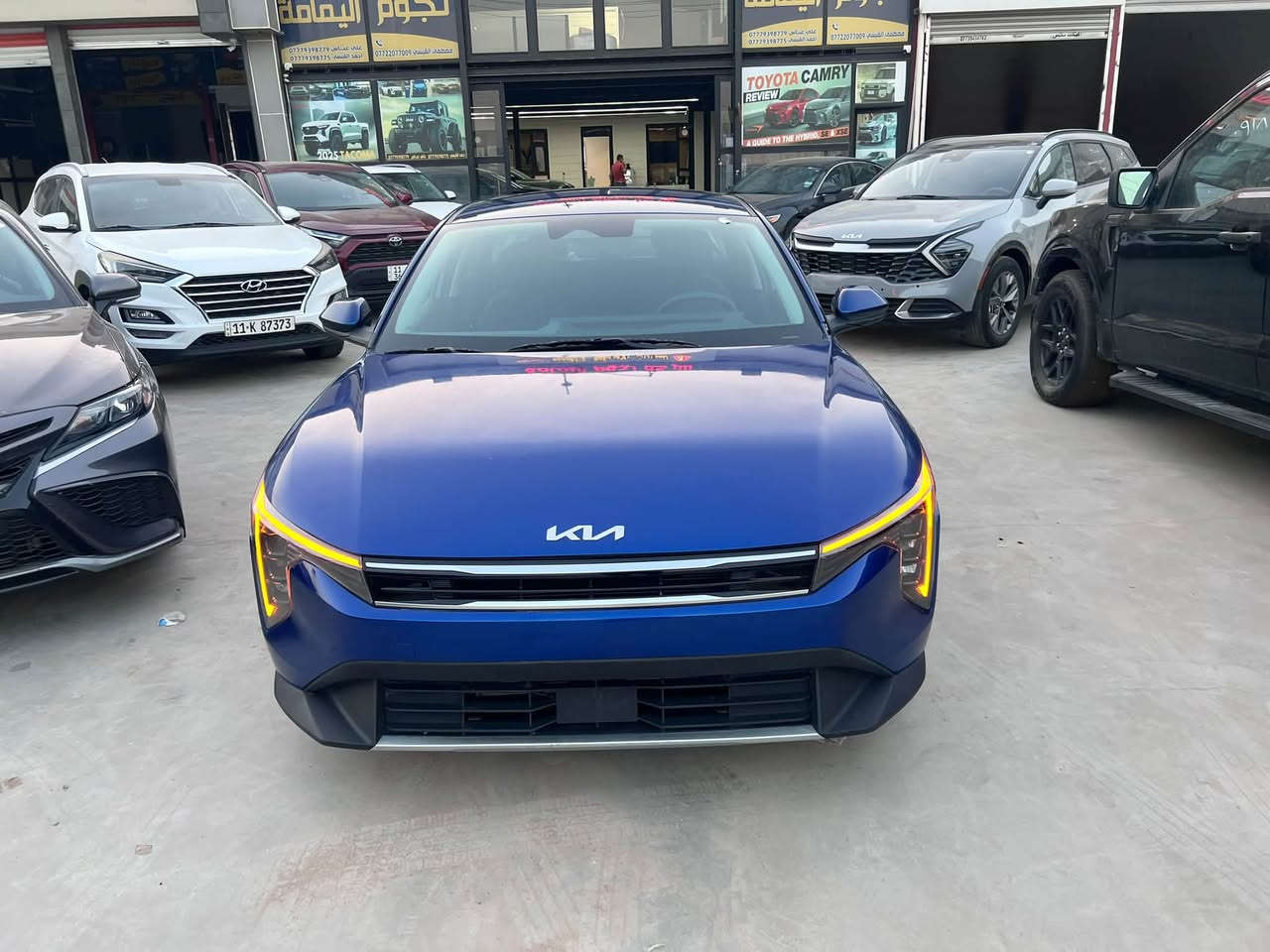 Kia 
K4 
دخول جديد 
بدون رقم 
ماشية 2700mi 
حادث بنيد مبدل ومصبوغ وبارد بين الباب وجامرلغ السايق 
ايرباك ستيرن فقط 

السيارة زيرو دهن شركة بيها تصليح درجه اولى 
 
تشغيل عن بعد 
رادار امامي 
رادار خلفي 
رادار جانبي 
توقف ذاتي امامي خلفي 
تحديد مسار 
قيادة الية 
كروس سرعه 
انظمة قياده 
صندوق كهرباء 
دخول ذكي 
ترحيب بل ابواب 

السعر (138 ) وبيها مجال بسيط 
ديالى بعقوبة 
***********
