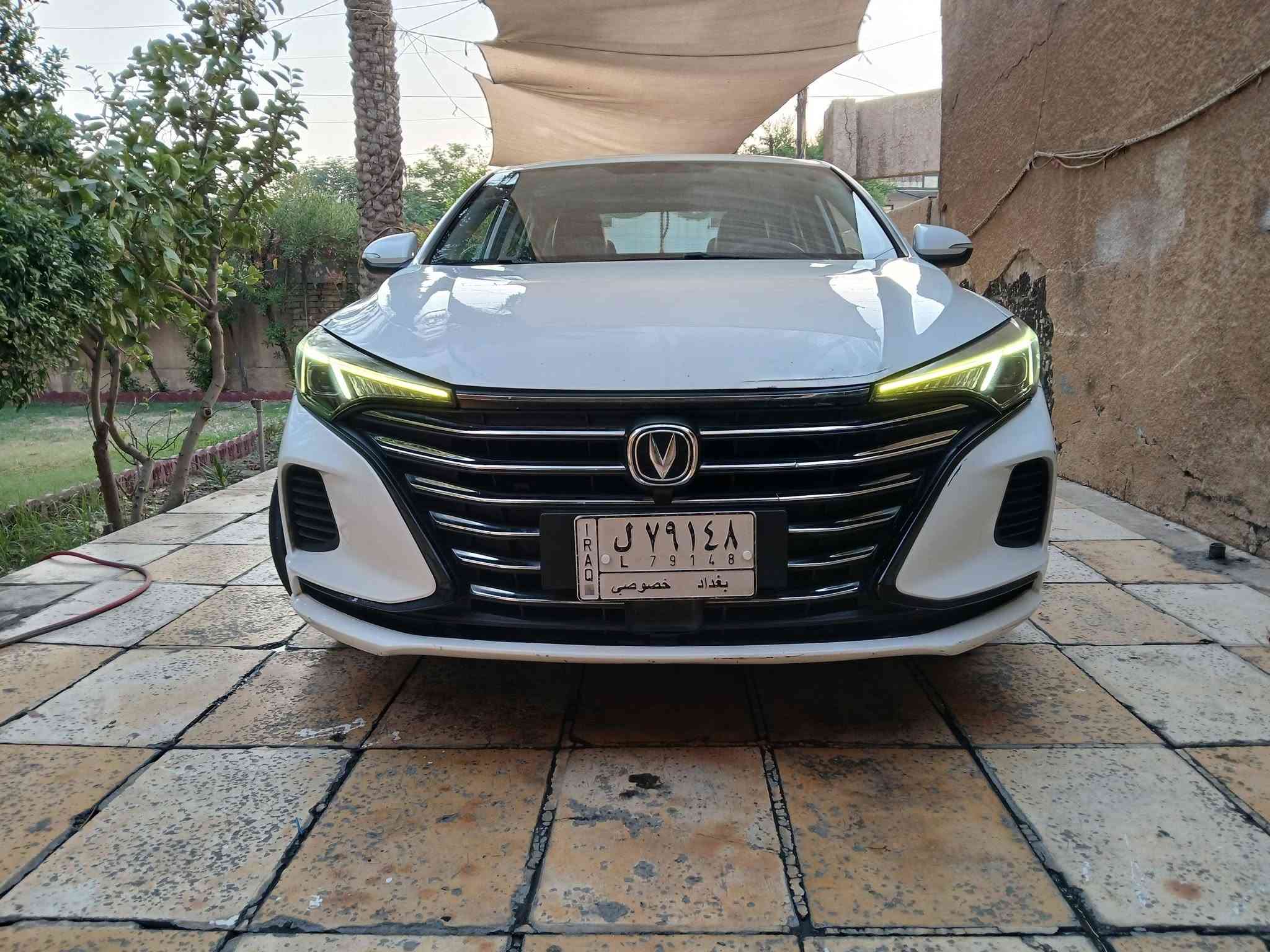 شانجان موديل 2022
رقم بغداد سنويه لل2027
بعده بالضمان 
ايدو بلاص نص فول 
فتحه 
بصمه تشغيل وبصمه ابواب وبصمه صندوك 
هاندبريك بصمه 
شاشه جبيره 
حساسات خلفيه 
كامره خلفيه 
محرك 1.6
لد نهاري 
تحكم مري جانبي كهربائي+اشاير بالمري
مانع انزلاق 
كشنات جلد 
داخل لونين 
تحكم سترين اوامر صوتيه 
كروز سرعه 
تبريد بيانو
تشغيل عن بعد 
تحكم لايت كهربائي 
ماشيه ٨٢ الف 
السياره ماعليه قسط 
باسم شركة البخيت  تريد تحويل تريد مكاتبه
السعر ١١٠ وبيهه مجال  *********** مكاني بغداد حي الجهاد
