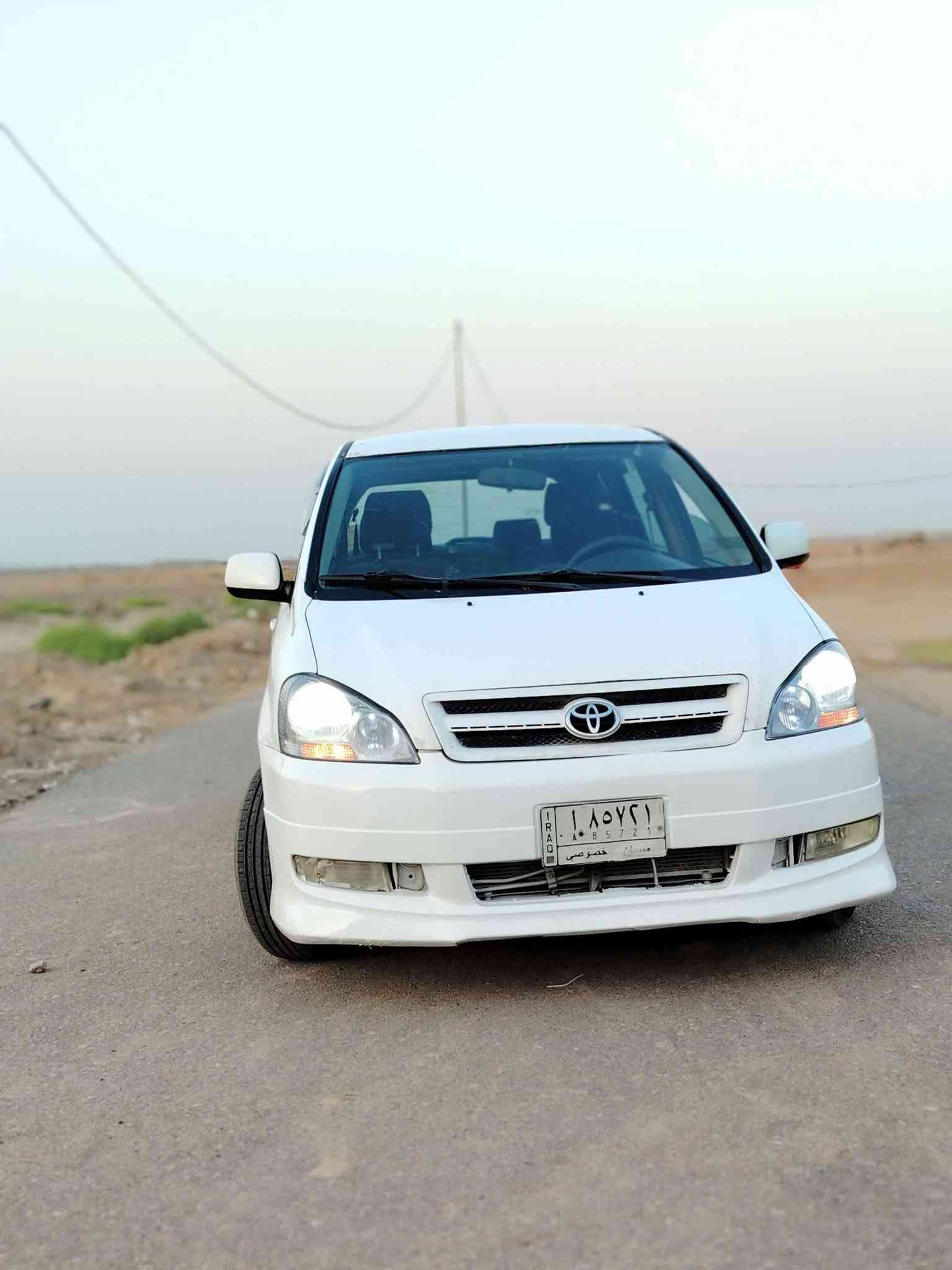 تويوتا ابصم 2001 كرستال تحويل  رقم ميسان محرك 2400 مكينه وكير وحداديه وتبريد وتخم تايرات كله مكفول 7 راكب حساسات كامره خلفيه شاشه سياره جاهزه مكان سياره ناصريه سعر 97 وبيه مجال قليل رقم الهاتف *********** وانه مكلف بل نشر
