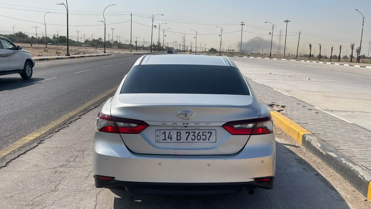 كامري 2022
مواصفات le
السعر 165
رقم هاتف ***********
عنواني بصرة زبير 
بيها باب صبغ واماكن رصعات
