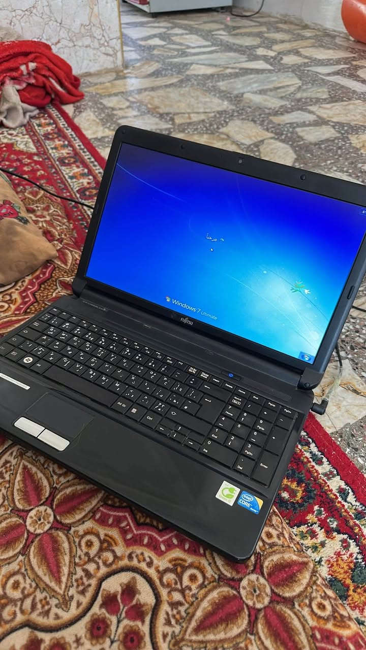 لابتوب للبيع نضيف كلش وشغال ومابي شي بس بطاريه ضعيفه كبل طفي بطاريته اب 20 الف مابدلت اريد ابيع سعره 75 مواصفات كوراي 3 ماعرف ياجيل 
رام 4 
هارد مالتهه الاصلي 320 
الاستفسار  ***********

نص مكتوب في الصور:
- عرض المعلومات الأساسية حول الكمبيوتر إصدار Windows Windows 7 Ultimate Copyright © 2009 Microsoft Corporation. All rights reserved. Service Pack 1 النظام تصنيف: تصنيف النظام غير متوفر المعالج: Intel(R) Core(TM) i3 CPU M 370 @ 2.40GHz 2.40 GHz الذاكرة المثبتة (RAM): ٤,٠٠ غيغابايت (٣,٨٠ غيغابايت مستخدم) نوع النظام: نظام التشغيل ٦٤-بت القلم واللمس: لا يتوفر إدخال باللمس أو بالقلم لشاشة العرض هذه إعدادات اسم الكمبيوتر والمجال ومجموعة العمل اسم الكمبيوتر: II-PC اسم الكمبيوتر بالكامل: II-PC وصف الكمبيوتر: مجموعة العمل: WORKGROUP تنشيط Windows تم تنشيط Windows معرف المنتج: ٠٠٤٢٦-OEM-8992662-00006 تغيير الإعدادات طلب برامج Microsoft الأصلية معرفة المزيد عبر إنترنت.