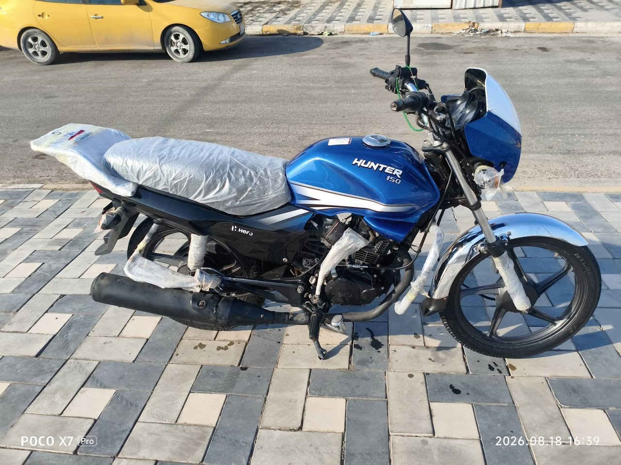سلام عليكم للبيع هيرو مديل20 دراجه نضيفه مابيه اي نقص مكاني كوت سعر خاص تواصل(‏‪***********‬‏) متواجد بل خاص
