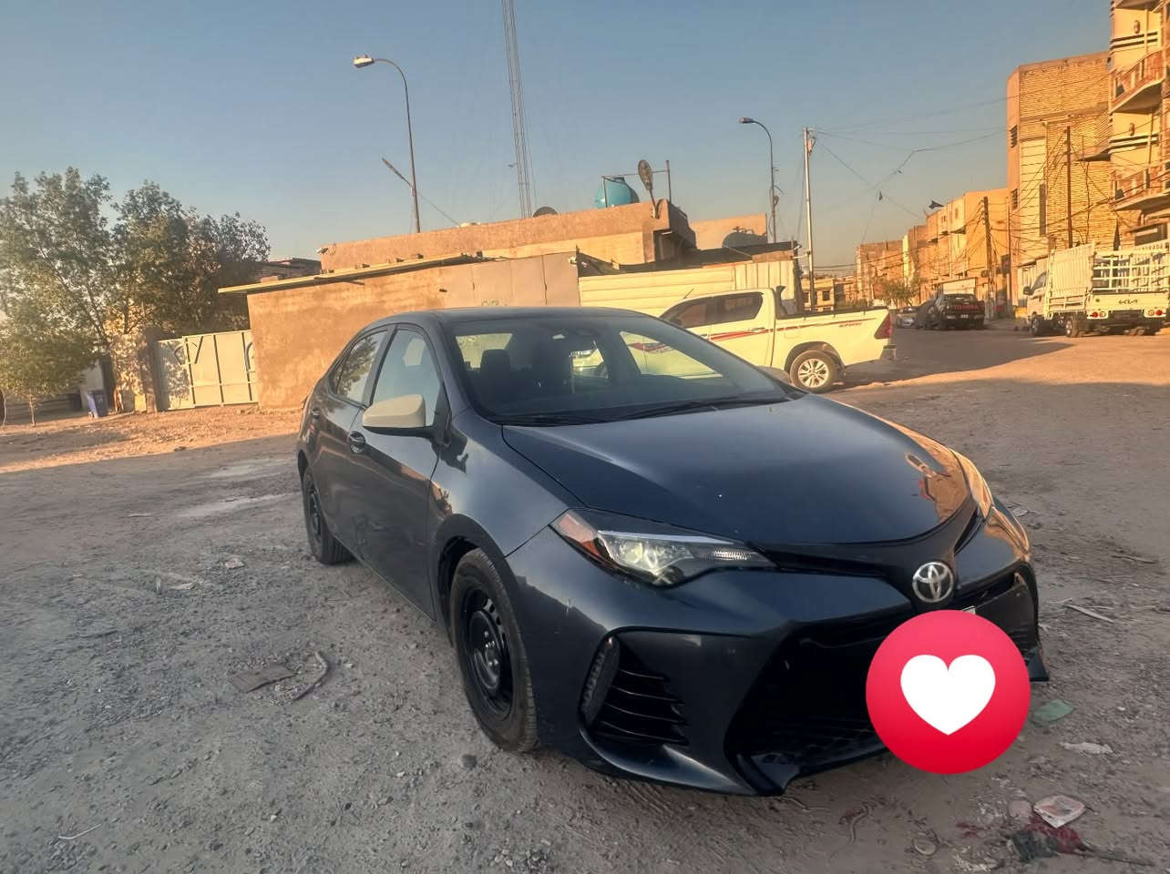 كورلا 2019 
Le 
للبيع 
مواصفات ال le المعروفة 
زياده عليه فتحة سقف 
وتدفئة ستيرن + كشنات 
ماشية 64 الف كيلو 
ممشا حقيقي 
االسيارة بيها كذا قطعة صبغ 
ابيعها مصبوغة حزام 
سونار موجود 

السعر 
104💲💰 وبيها مجال بسيط 

للتواصل 

***********
