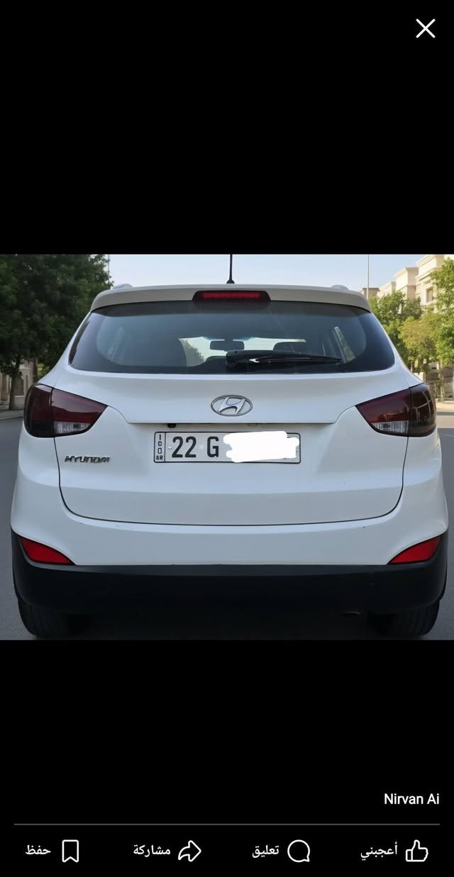 للبيع أو مراوس | هيونداي توسان (Hyundai Tucson) 🚗✨
​💰 السعر: 110 ورقة (وبيها مجال حق الجية للشراي )
​الموديل: 2013
​المواصفات: خليجي
​اللون: أبيض
​المحرك والكير: بحالة ممتازة جداً وبشرط الفحص ⚙️
​المسافة المقطوعة: 290 ألف كم
​الرقم والسنوية: رقم ألماني (إنجليزي) مجدد لغاية سنة 2030 📄
​حالة البدي والصبغ: متكية على الجهة اليمين ومصبوغة عام 
​📍 المكان: الأنبار - الرمادي
​📞 للتواصل والاستفسار: ***********
