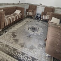 كنب ٨نفرات • خشب قوي • جديد