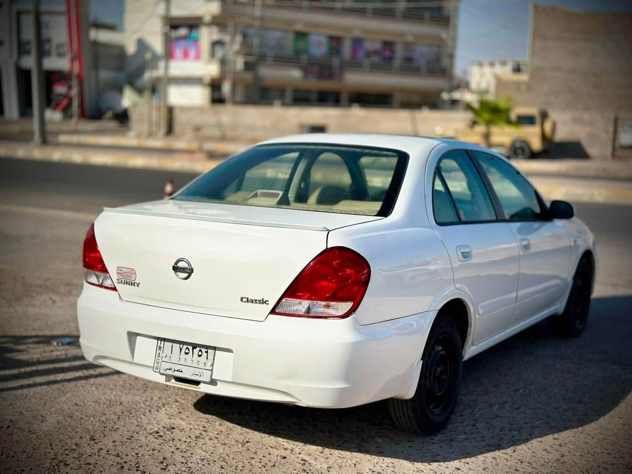 نيسان صني 2010 🤍محرك اسود
للبيع نيسان صني موديل 2010. 

المواصفات:

* محرك نظيف.
* كير نظيف.
* كير اوتماتيك.

رقم: الأنبار.
السعر 105
السيارة جاهزة للاستخدام، والفحص خير دليل.

📍 عنوان
الأنبار - الرمادي -.

📞 للاستفسار يرجى التواصل على:

***********
