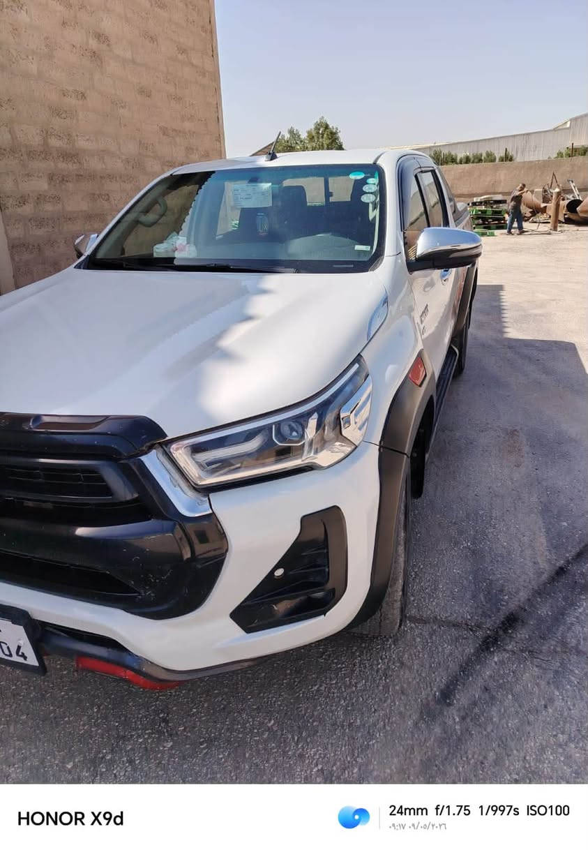 سلام عليكم 
بيع او مراوس 
تويوتا هايلوكس TRD موديل 2023 شمالي مكفولة 
فول مواصفات 6 سلندر ماشية 90 الف 
عنوان الديوانية 
استفسار اكثر اتصال 
السعر 345 وبيها مجال بسيط
***********
