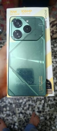 إسلام عليكم هاتف تكنو بوفة 6برو 5G ذاكره 256 السعر 170ألف بي مجال  الر...