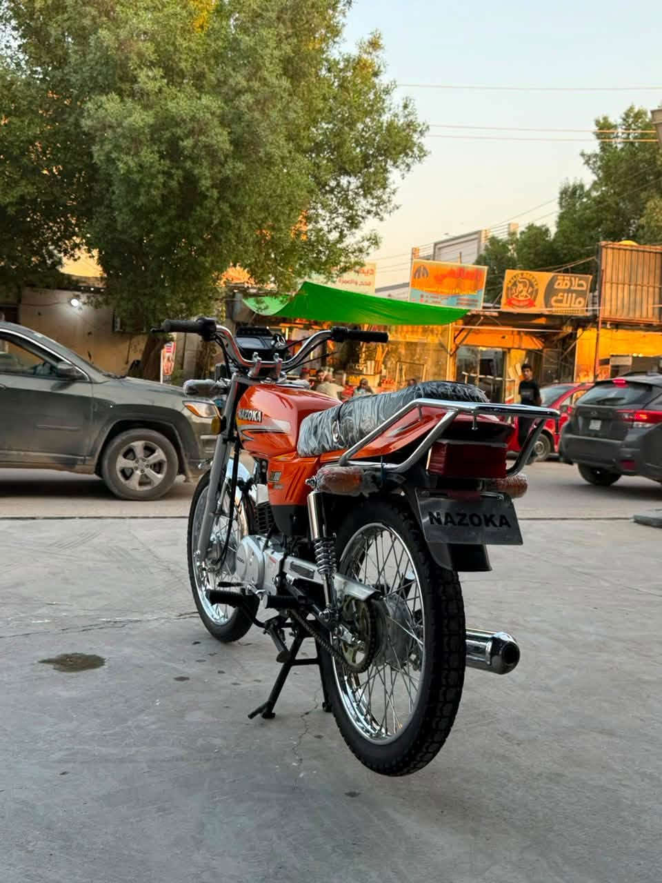 السلام عليكم نازوكي للبيع كفاله عامه ما مفتوح ولا بيهاا تجي وتجيب اي مصلح بالك دراجه مكفوله كفاله عامه وكلشي شغال بيهاا مصارلها اهواي من طالعه السعر 775 ماكني حله بكرلي رقمي ***********
