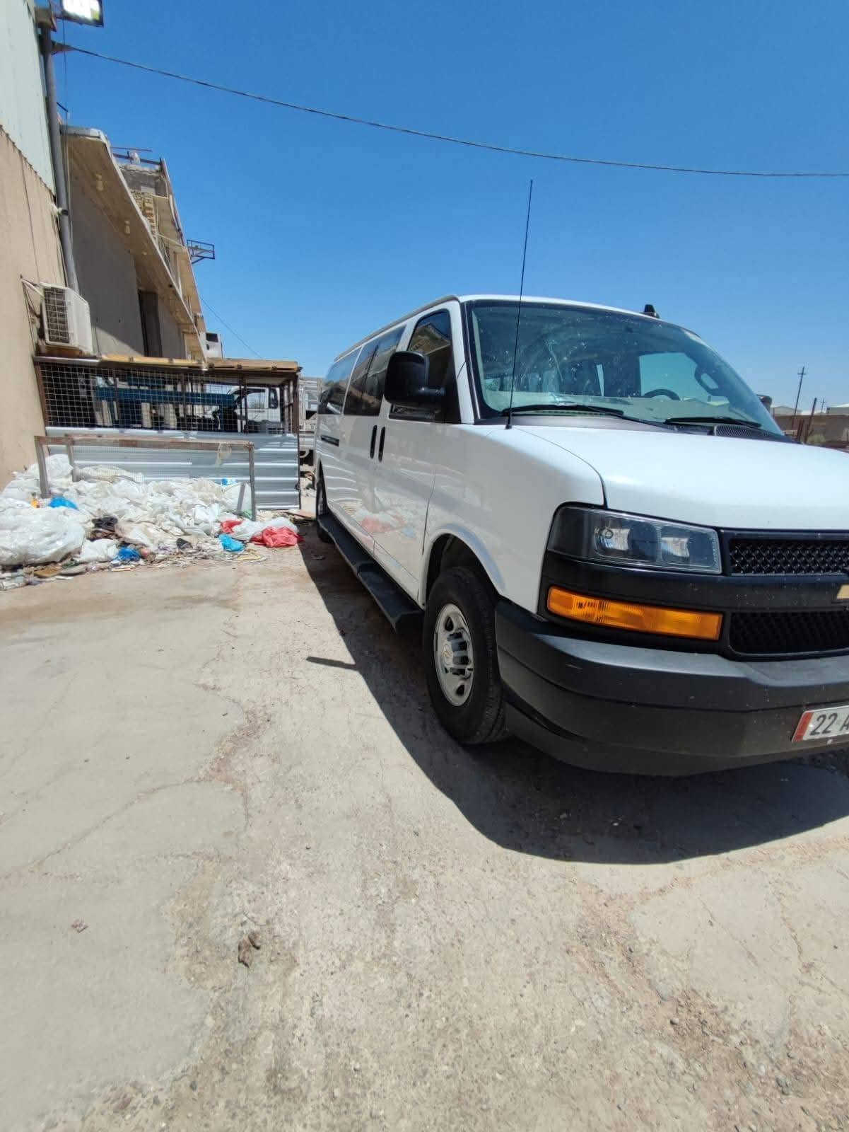 🚐 للبيع:  سفانه (Savana) – أُجرة – موديل 2023
المواصفات:
الموديل: 2023
النوع: أُجرة
التكييف: تبريد نظامين (أمامي + خلفي)
التحكم والقيادة: تحكم ستيرن كامل
الإطارات: تخم تاير شركه جواه
الرؤية والسلامة: كاميرا خلفية + حساسات خلفية
الرقم: لوحة تسجيل أربيل
💰 السعر:
280 ورقة (28,000 دولار أمريكي)
📞 للاتصال والاستفسار:
يرجى التواصل على الرقم: ***********
