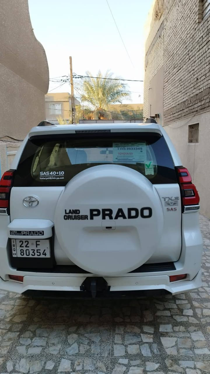 سلام عليكم 
برادو 2023
كفاله عامه مغلفه ppf 
رقم اربيل بسمي 
سعر 460 وبيه مجال 
مكان السياره بابل 
للستفسار ***********
