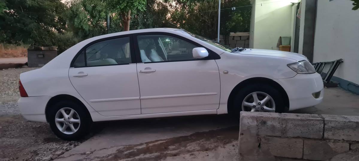 کورلا بیکاتشو 2007 بسمی گیرمکینە تبرید شرط محرك 1800  سیارە بیە 4قطع صبغ بدون دواخل سعر84ورقه عنوانی کلار***********
