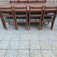 ميز طاعم • ٢٣٢×١١٦سم • ٨ مقاعد
