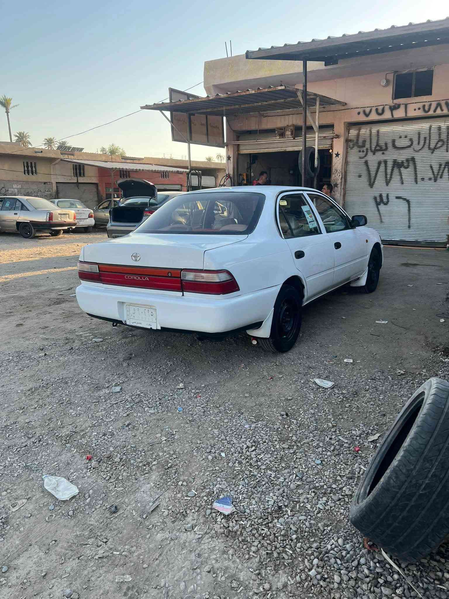 كورلا موديل 92 رقم بغداد سنوية لحد 2028 محرك كير صدر امامي خلفي تخم تاير تبريد كلة شغال مابيهة نقص تحوير امارات دشبول يسرة بلادي صبغ مكانات السعر 53 وبيها مجال بسيط مكاني ديالى دلي عباس 
***********
