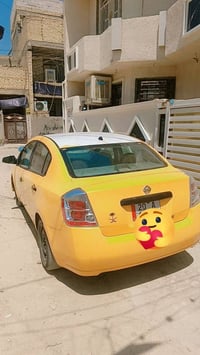 نيسان سنترا 2008 السيارة جاهزة مكينه بعدها بنايلون وتبريد ثلج كير فول ...