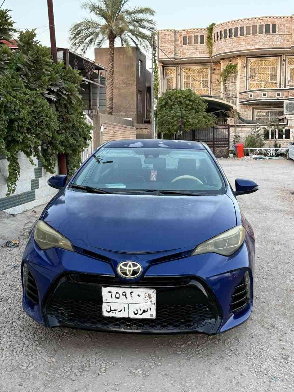 كورلا 2018 se 
رقم اربيل تحويل او كاله 
ماشيه 96 الف كيلو 
حادثه فقط بنيد بدون دواخل بدون ارباك 
بلكنر مال الجاملغ الخلفي اكو طعجه مقدار اصابع 
وقماره بيه جراد 
ع وضعه باقي كفاله 
 موصفات عاديه 
شاشه جبيره 
كامره داوره 
قياده ذاتيه 
كشنات جلد 
سايد بريك بصمه 
اشاير مري 
مكاني بابل 
السعر 120 وبيه مجال 
***********
