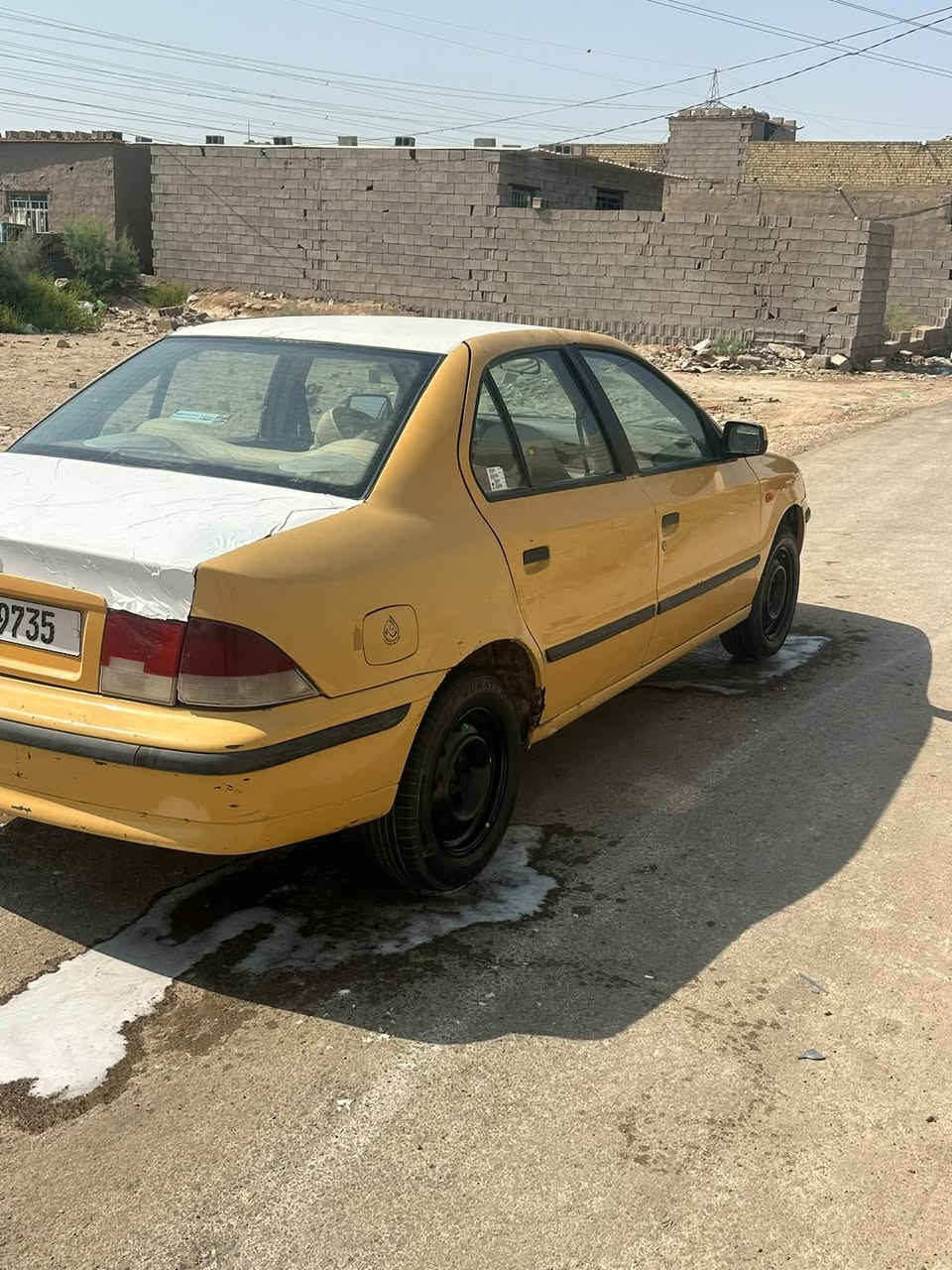 للبيع
السلام عليكم سمند للبيع 2011
سياره كير ومكينه خير من الله 
تخم تاير باتري جديد صدر كله جديد 
تبريد نقص غاز سنويه ل 2028 
بيها صبغ مكانات كهربائيات كلها شغاله 
مكاني بغداد سعر 25 وبيها مجال 
للشراي مو شراي لا تكسر بحلال العالم 
رقمي ***********
