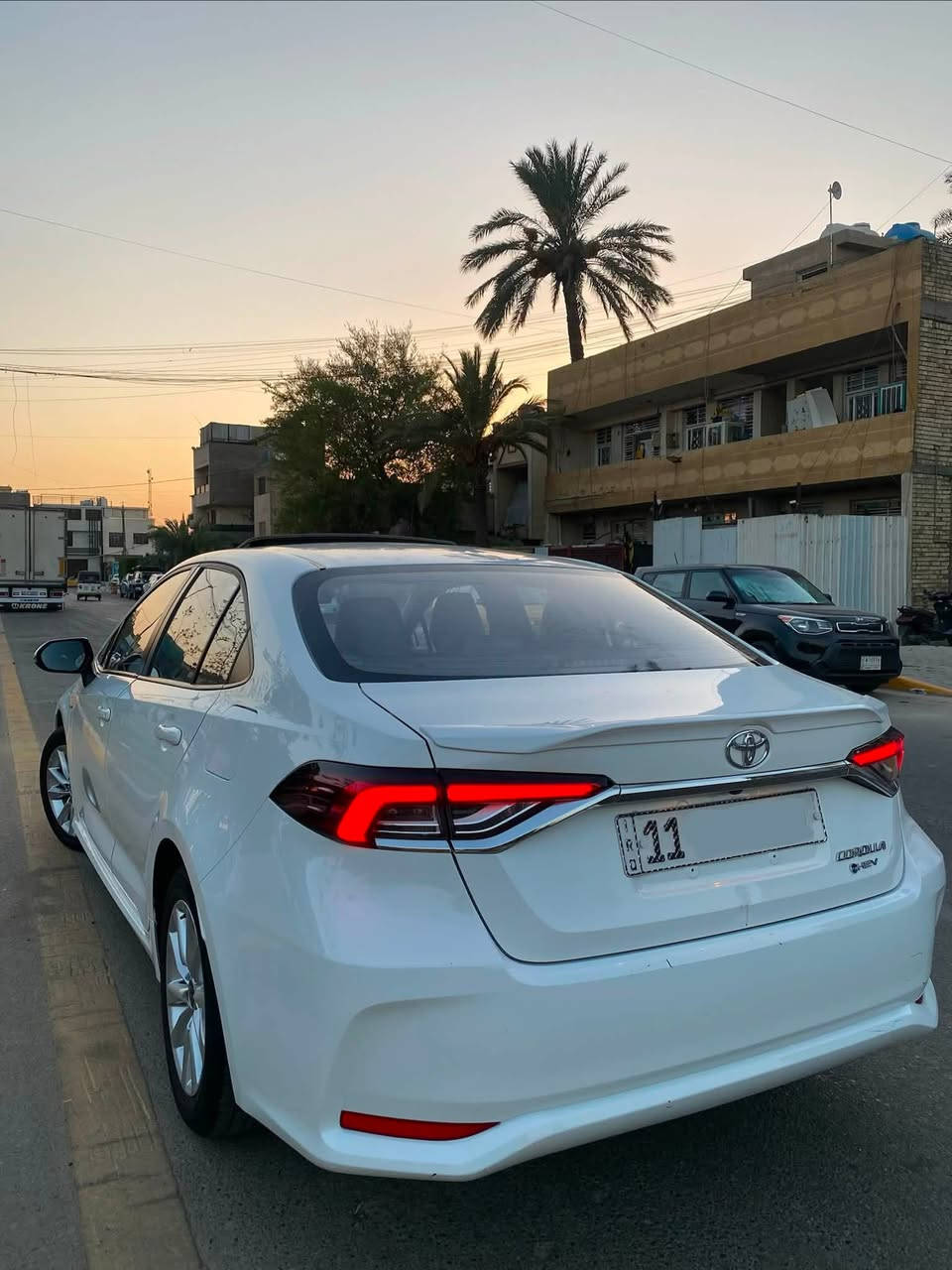 كورلا هايبرد 2025 جديدة شكل الخليجي فول مواصفات
عداد ( 30 ) الف كيلو 

( كشنات جلد + دخول ذكي + ستيرن خياط جلد )

❗️فتحة
❗️محرك 1800
❗️تشغيل ذكي بصمة
❗️شاشة كار بلي
❗️قطعتين تبريد
❗️كامرة خلفية دوارة
❗️هاند بريك كهرباء
❗️لايت زينون LED
❗️عدادات الكترونية
❗️بگ لايت LED
❗️رادار

كفالة عامة من البارد والصبغ والتبديل بيها رصعتين مقدار سانتيم ممبينات اصلاً

⚜️ سعرها 157$ وبيها مجال 
⚜️ للاستفسار : ***********

العنوان 📍بغداد - الكرخ
