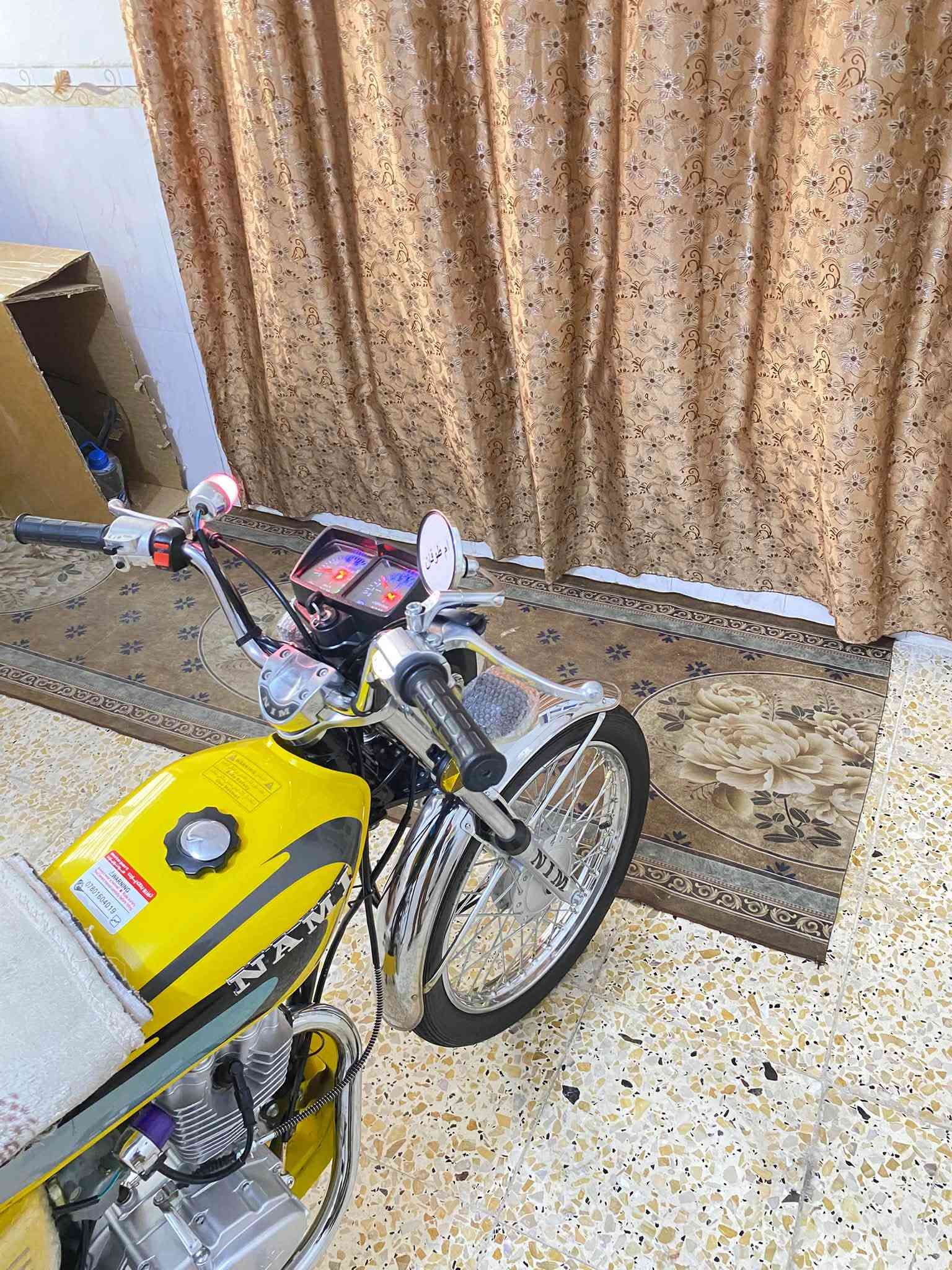 السلام عليكم ...🤍... نامه  متياز مديل 2026شبه شلامجه ثلاث احرف  اوراق صارله شهرين  من طالعه من المعرض جاهزه دراجه مكفوله كفاله عامه  العنوان كربلاء المقدسه قرب مستشفى الكفيل رقم {***********} السعر 750وبيه مجال …🤍...✨🍂
