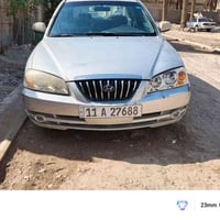 النترا 2004 وارد امريكي مكينه 2000 رصاصي فضي ضربتها بالدوسه مال الباب ...
