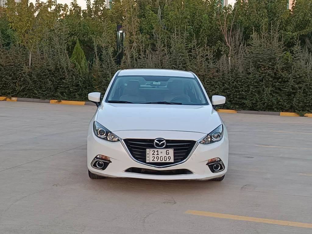 مازدا  3   2015       mazda  
***********
مواسەفات خلیجی سفری کوردستان 
سپی بێ بۆیاخ  بێ دەعم و لێ دراوی دەعامیش بۆیاخی نیە 
سۆنەرەکەی دانراوە
بەسمە  abs ناوزەرد 
گێڕو مەکینەو تبریت بەشەرت 
سنوی هەتا 2029  تازەیە تحویلو غرامە بەشەرت

***********
سلیمانی راپەرین
107$ کەمیک مامەڵە السليمانية, العراق
