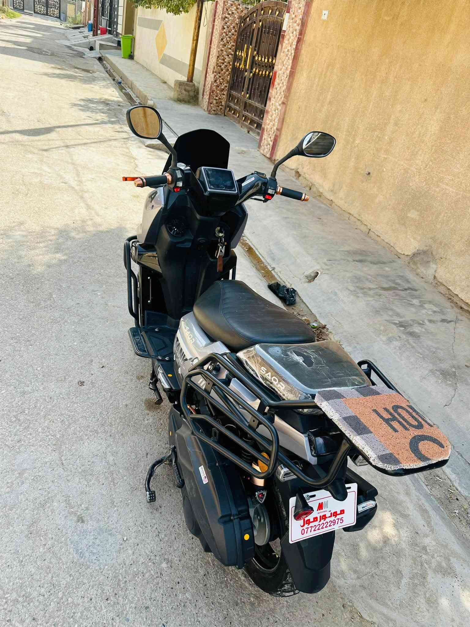 🏍️🔥 دراجة TANK صيني باب أول – موديل 2025 🔥🏍️
دراجة جديدة ومميزة جدًا، بحالة الشركة 💯👌

🔹 الماركة: TANK
🔹 موديل 2025
🔹 تشغيل بصمة + عن بُعد
🔹 دبل دسك أمامي وخلفي
🔹 شاشة ديجتل
🔹 شاشة أعطال
🔹 بلاجكتورات وكالة
🔹 سيباية تحميل أغراض أصلية مال الشركة
🔹 سماعة بلوتوث
🔹 تايرات حجم كبير
🔹 درع حديد بلادي لحماية الدراجة 🛡️
🔹 لون مميز وراقي جدًا
🔹 استيكرات شركة الصقر بالكفرات
🔹 لا برغي مفتوح بيها ❌
🔹 لا كسر ولا فطر ولا شخط
🔹 على حالة الشركة 💯
🔹 ماشية فقط 3000 كم 🔥
🔹 يعني شبه زيرو

💰 السعر: مليون و600 ألف دينار

📍 المكان: بعقوبة – حي المعلمين

📞 للاتصال والاستفسار: ***********

⚠️ الدراجة غير متواجدة على الفيس، يرجى الاتصال على الرقم أعلاه.
