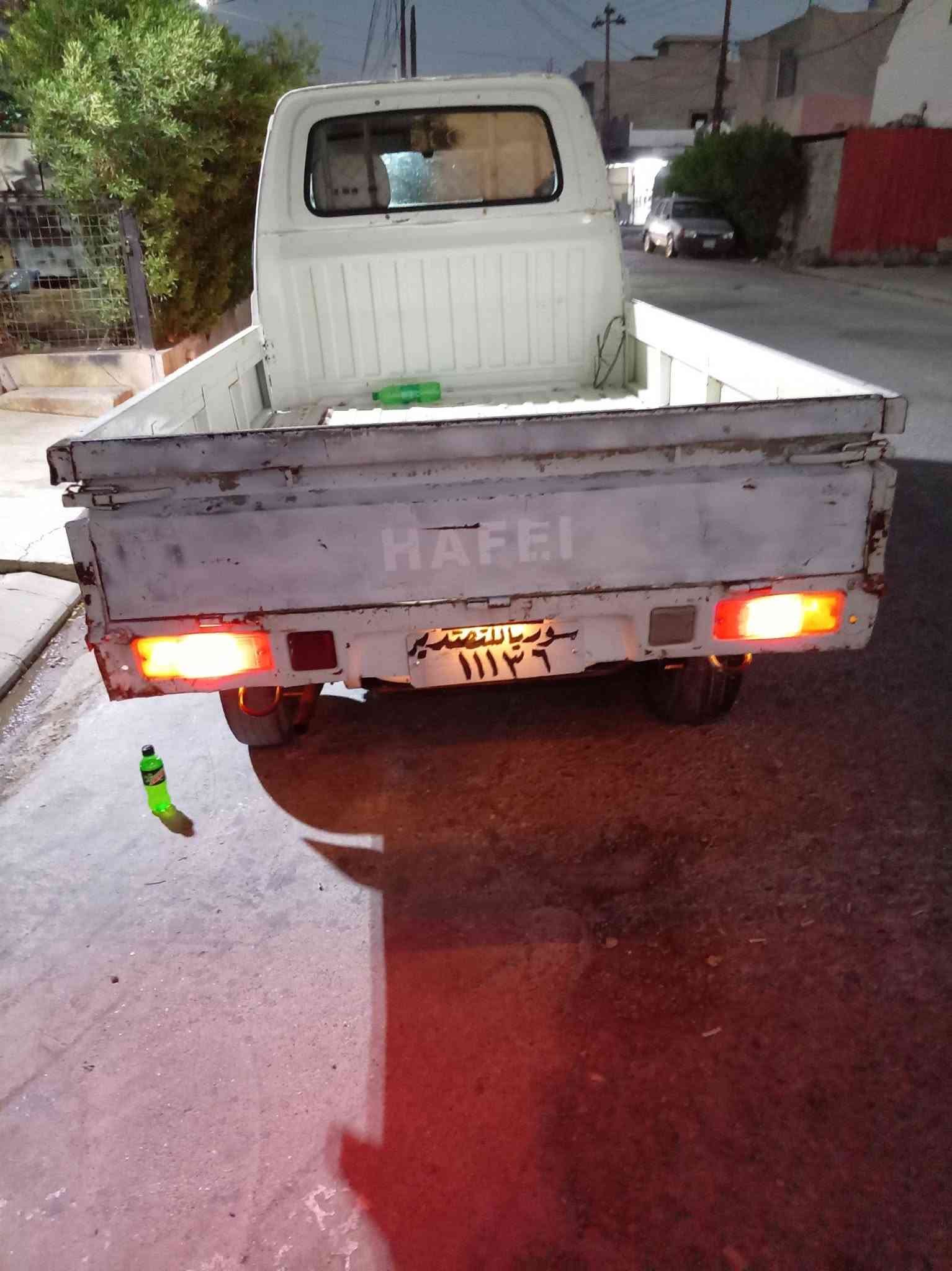 بسم الله مرحبا هافي للبيع موديل ٢٠١١ بخاخ منفيس بدون صبغ كير محرك اكسل شاصي شرط كهربائيات كله شغال دوشمه جديد تخم تاير نضيف صدر جديد جاهزة واقتصادية بل بانزين كلش انسه صرف بانزين سعر ٢٣ بي مجال قليل للشراي واتساب *********** اسيا *********** مكاني كركوك القاديسه تحياتي للجميع
