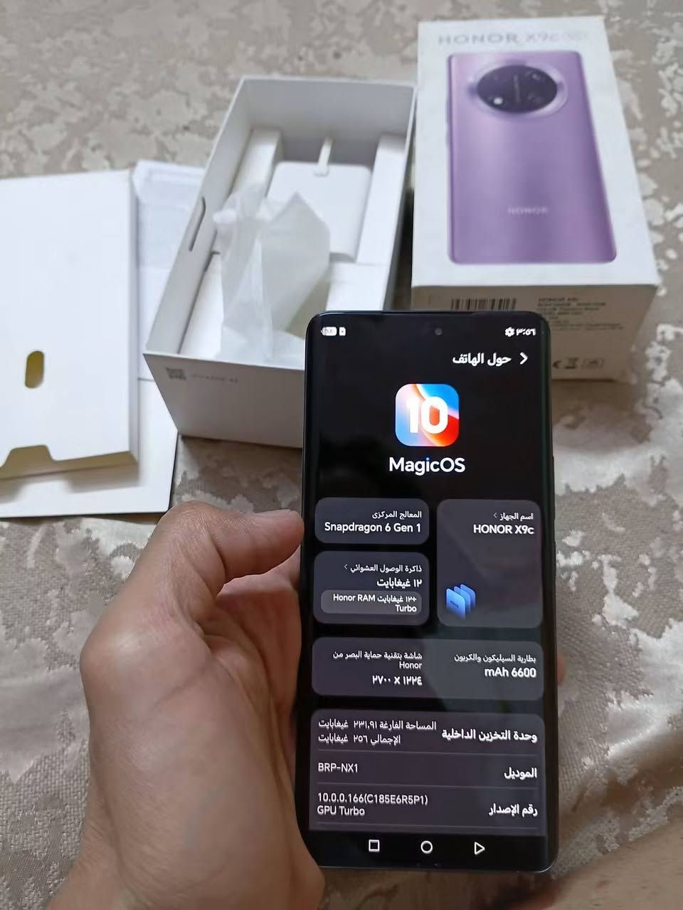 هونر X9c • ١٢ رام • بطارية ٦٦٠٠