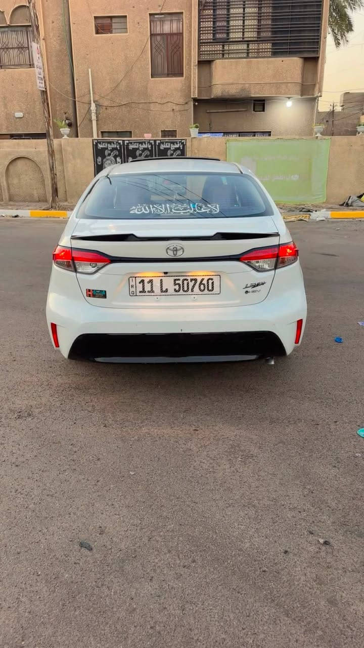 السلام عليكم
تويوتا كورلا هايبرد  للبيع 
موديل 2025
ماشيه 27 الف
مكفوله كفاله عامه
كشنات مخمل وعادي مو كهربائي
مكاني بغداد الامين  الثانيه نواب الظباط
السعر  155
رقم الهاتف ***********

قليل تواجد عل الفيس
