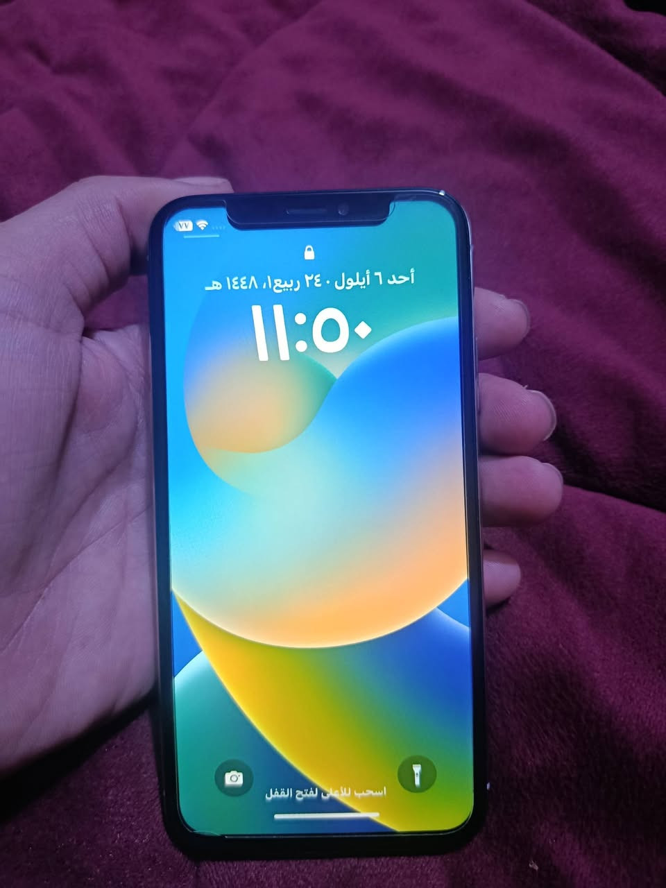 ايفون اكس ذاكرته 256 مبدل شاشه وبطاريه 100
سعره 125الف 
***********للتواصل ..متواجد واتساب
