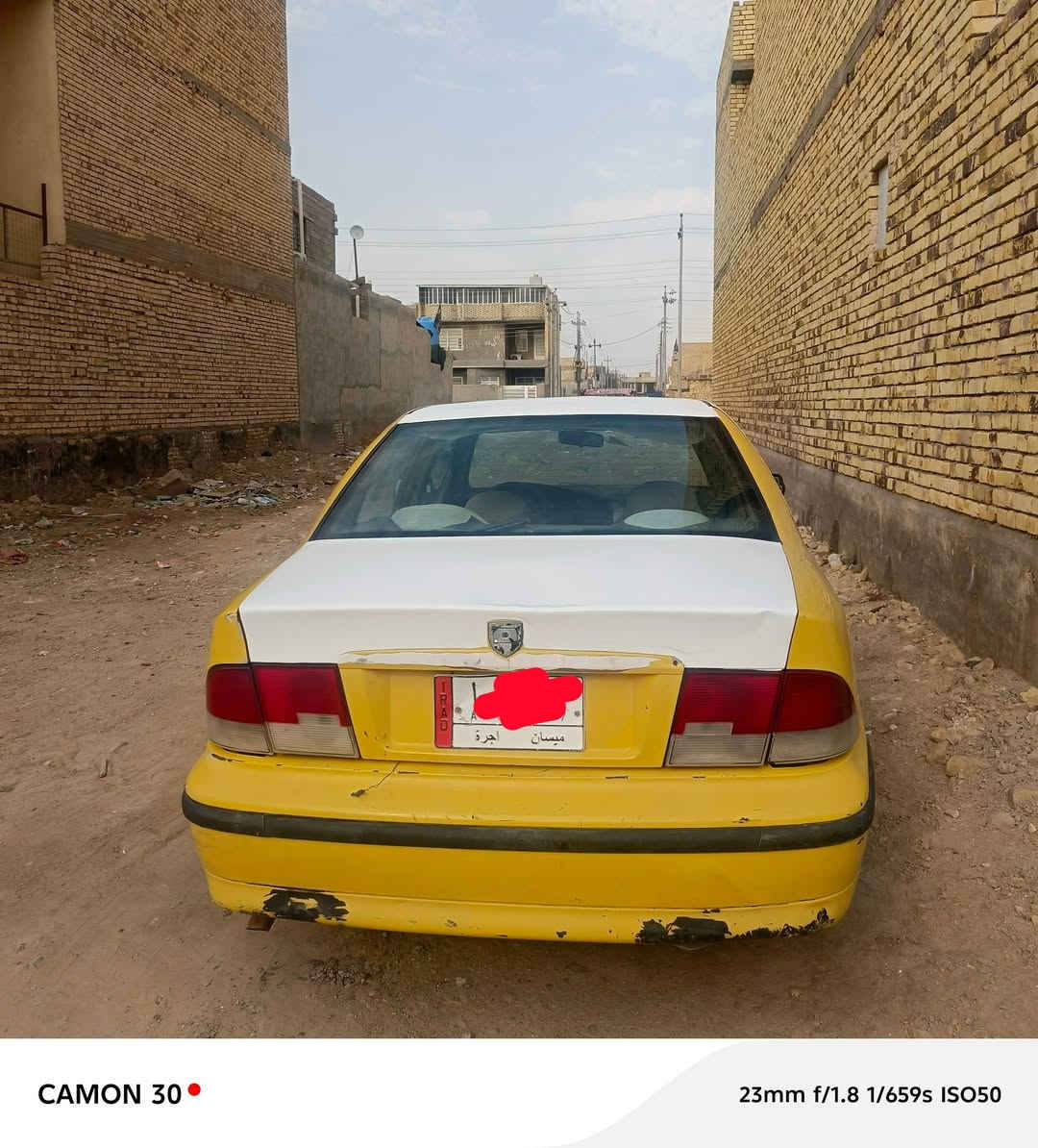 سمند 2009 ليموني
رقم ميسان سنويه منتهيه ٢٠٢١ 

سياره جاهزه كير مكينه جديده بدي نضيف 

حداديه جديده تخم تاير 

داخل نضيف سياره ما متعوبه مال جناي 

مكان السياره ميسان 

***********
