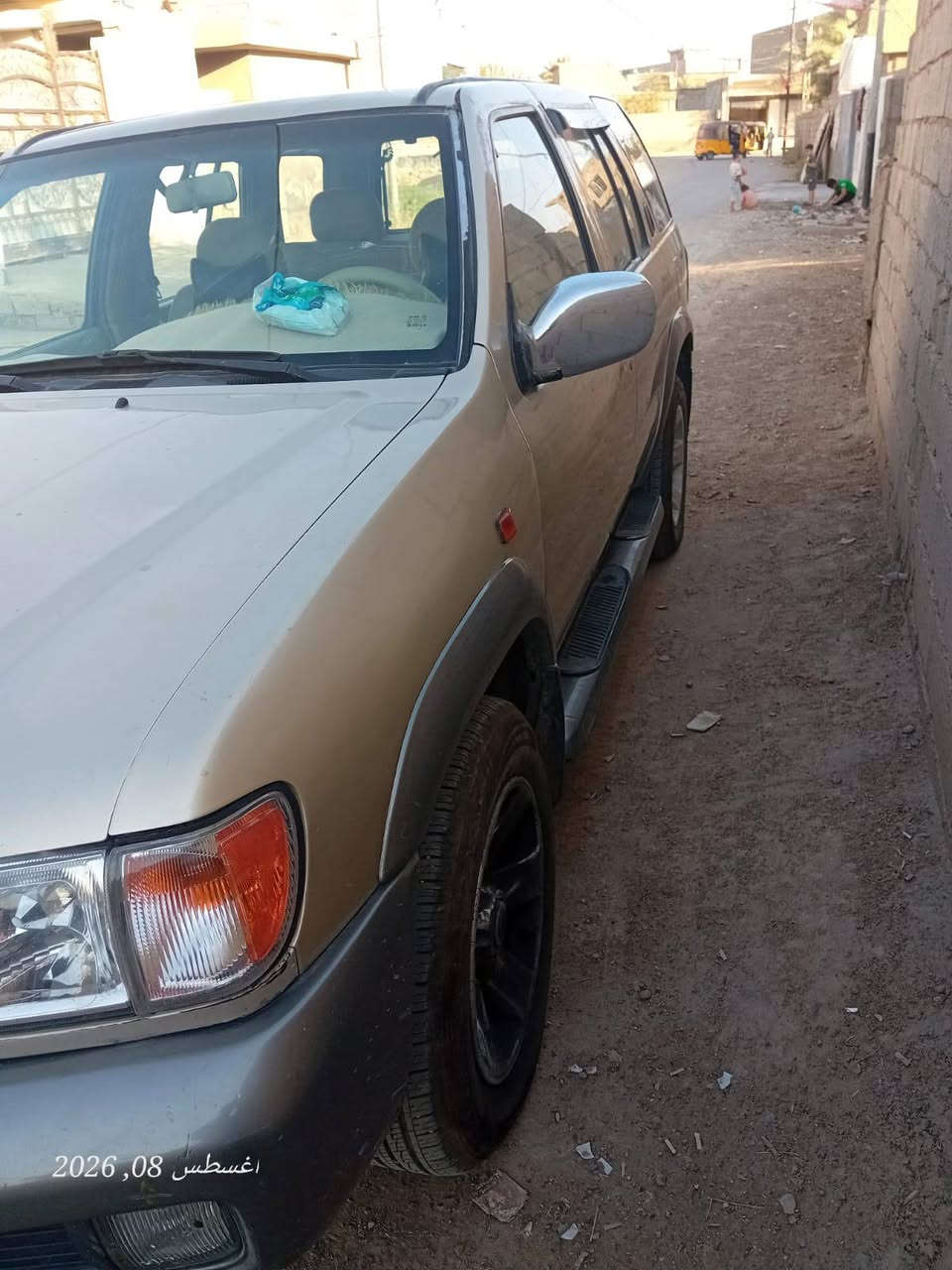 موديل 2002
محرك 3300
 صدر جديد 
تخم تاير جديد 
مصبوغه عام جماليه 
غرفة نظيفة كلش 
 تبريد بي ضعف 
رقم بغداد تحويل ثاني يوم 
سعر 73 وبيها مجال 

  ***********
