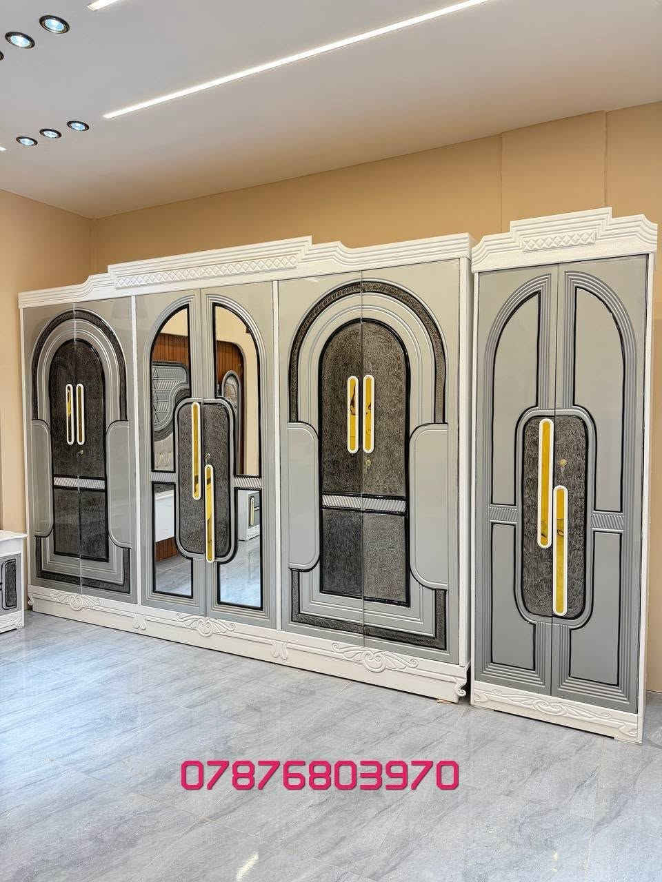 تخفيضات ✨ غرف نوم نجارة عراقية ✨
***********
http://wa.me/+9647876803970

🔹 نجارة عراقية متقنة بجودة عالية وتشطيبات راقية.
🔹 أكثر من 50 موديل مختلف يناسب جميع الأذواق.
🔹 توصيل إلى بغداد وجميع المحافظات بأجور مناسبة.
🔹 سرعة في الإنجاز وخدمة مميزة حتى باب البيت.

📌 مكونات الغرفة:
✔️ كنتور قياس 320 
داخل 3 ملم الوجه 5 ملم
✔️ ميز مرآة 
✔️ ميز بلازما
✔️ زاوية كنتورية. قياس80
✔️ سرير 160*200
✔️ تاج الجرباية
✔️ ناصي الجرباية
✔️ قواعد الجرباية كله بلوك
✔️ كومدين عدد (2) قياس 50 الواحد 
 
http://wa.me/+9647876803970

💰 أسعار غرف النوم تبدأ من:
1,000,000 دينار إلى 1,250,000 دينار فقط
🎨 أعمال صبغ  من أجود الخامات وبأسعار متنوعة تناسب الجميع.
🚚 ويانه طلبك يوصل لباب البيت بأسرع وقت!

📞 للحجز والاستفسار:
http://wa.me/+9647876803970
*********** 
📩 يرجى إرسال صورة الموديل المطلوب  التواصل مباشرة واتساب، وسنكون بخدمتكم.
