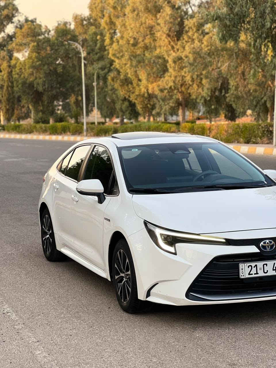 سلام عليكم كورلا هايبرد 2024 فول مواصفات ابيض ثلجي رقم سليمانيه جديد كفاله عامه  من الصبغ والضربة گير محرك تبريد كهربائي كله شرط بيهه بطاقه بانزين شرط التحويل سعر 156ومجال بسيط 
***********
***********
