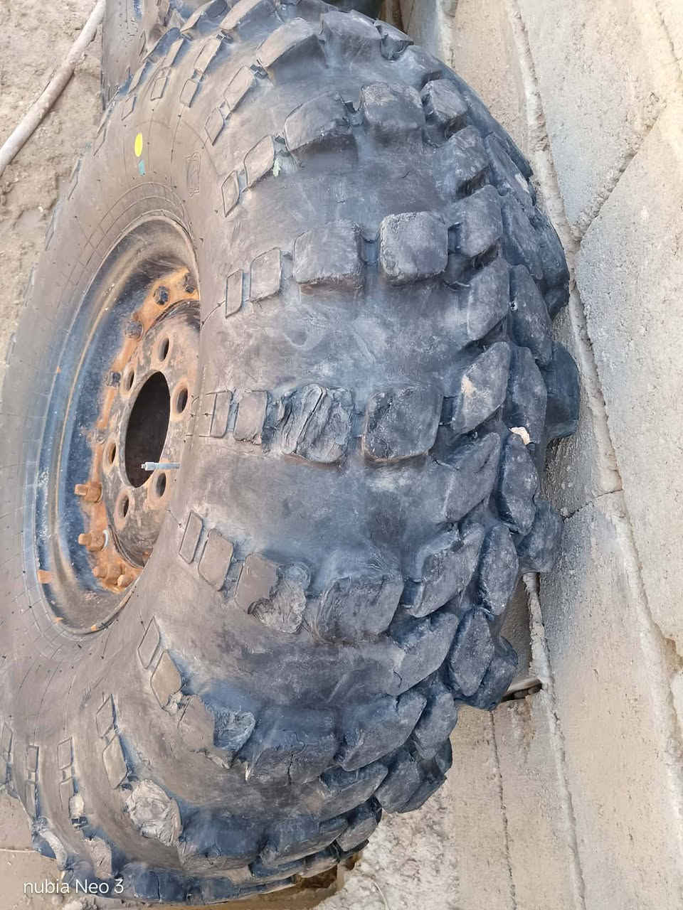سلام عليكم 
تايرات عربانه للبيع مكلف بل نشر نوعهن روسيات حجم 18 المكان كربلاء رقم راعيهن ***********
