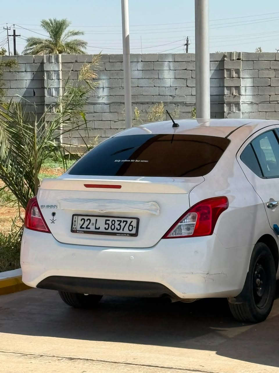 سلام عليكم نيسان سني هندي موديل 2020
للبيع فقط بدون مراوس ❌

سيارة نظيفة مكفولة كفالة عامة من التكحيل والصبغ والتعديل حتى الدعاميات ❌❌

ماشية 154 الف كيلو متر ❌

السيارة استخدام شخصي لا مشتغلة تكسي ولا توصيل

دهن ادينول الماني وكالة والبنزين فقط محسن

تخم تاير امامي جديد قبل شهر شادهن

مواصفات الهندي معروفة ام البليتة الزركة

جام امامي كهرباء الخلفي جوبي 4 سماعات فعلية اني ضايفهن مال كصة مالتها وشغل وكالة بدون تحوير تبريدها معروف السني ثلج ما شاء الله سنوية وهزة ساقطة رقمها اربيل دولي صاحبها موجود تحويل ثاني يوم تكلف اقل من 500 الف السيارة كاملة مناقصها برغي السعر 110$ وبيها مجال بسيط مكاني تكريت شارع زيونة اعتذر عن الاقساط والوعدة رقمي ***********
