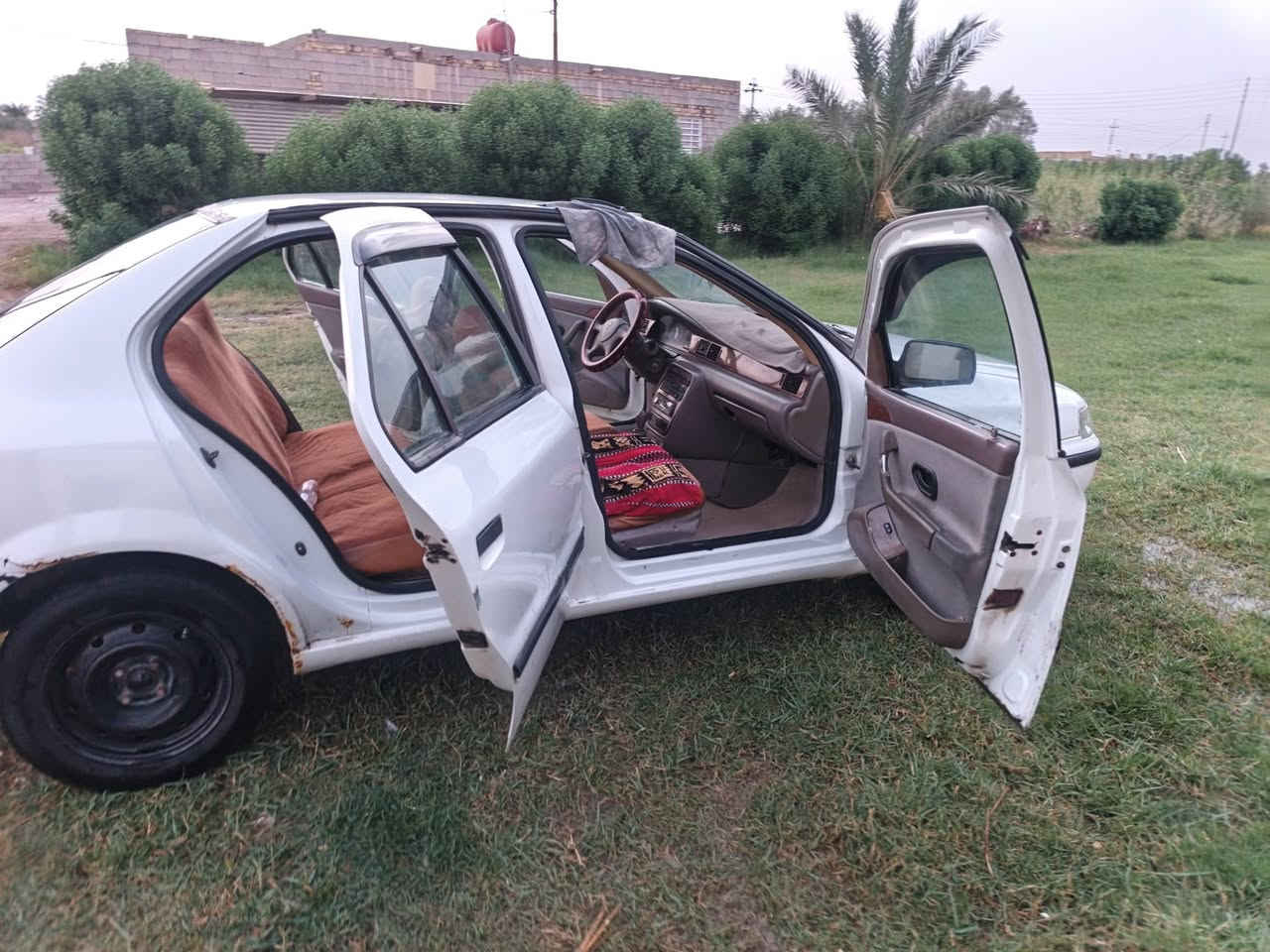 سلام عليكم سياره البيع سمند مديل ٢١٠ تخم تاير حداديه سدر السعر ٤٥‏‪***********‬‏
