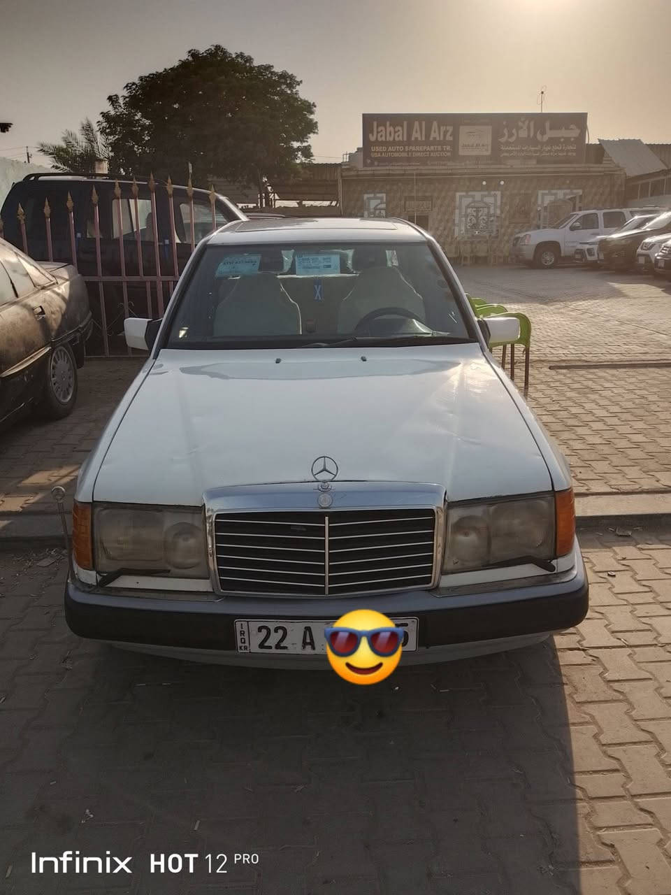 سلام عليكم مارسدس دب كير محرك بطه مكفوله من ضربه صبغ جماليه فقط كير محرك حداديه مكفولات رقم اربيل نكليزي سنويه2028 تبريد شغال العنوان نجف شارع المطار السعر 55رقم الهاتف     ***********

نص مكتوب في الصور:
- Infinix HOT 12 PRO