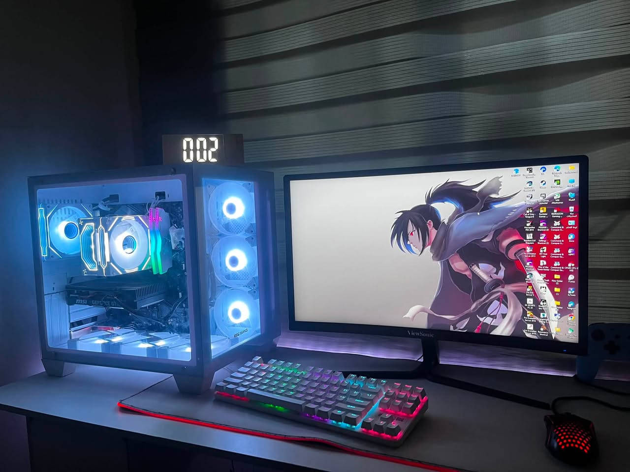 كاملة والسعر قفل قفل قفل من الاخير 760. الاستفسار. ***********
Z490.                      

i5 10400f

RAM. 16. 3200 DDR 4. T'FORCE

NMVE m.2.  (3)

power 750

كيس من ESCAMING

GTX1660 msi

-------------------------------كيبورد : GK510.  M.               

ماوس : ريدراغون M987K

جوستك : سيريس اس احترافية

ماوس باد :  ابيض RGB.  90*40

يو بي اس :  1500 مستعمل قليل

 والحاسبة بيهة حساب ابيك كيمز وبيه 3 هاردات متروسات العاب

شاشا :  24 مقوسة.  144hz.  1ms. سلم.  مكاني بغداد

نص مكتوب في الصور:
- This PC
- الأجهزة ومحركات الأقراص
- القرص المحلي (C:)
- ٢١,٦ غيغابايت حرة من ١١٧ غيغابايت
- القرص المحلي (D:)
- ١٤,٨ غيغابايت حرة من ١١٨ غيغابايت
- القرص المحلي (E:)
- ١٥٠ غيغابايت حرة من ٩٣١ غيغابايت