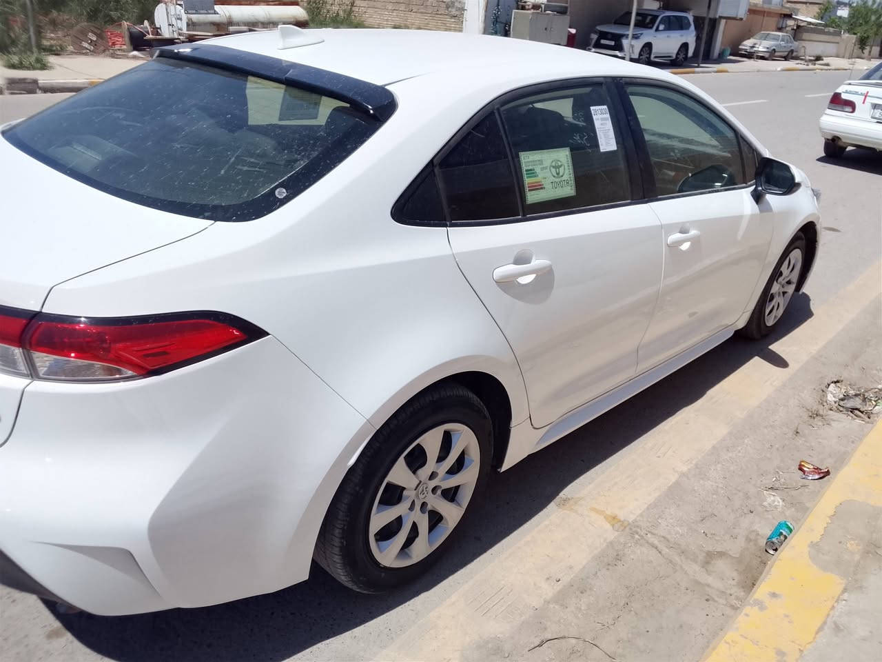 كورلا هايبرد 2023 رقم بغداد وارد امريكي ضرربنيد وجملغ بدون دواخل سعر 155$وبيه مجال مكاني ديالى ***********
